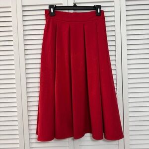 GUC Butterfly Women’s Red Skirt Size 38
